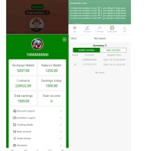 海外新UI投资理财系统/投资理财源码