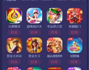 PP PG等电子模拟器app推广源码