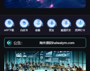 多语言虚拟币交易系统/质押/AI基金/期权/投票