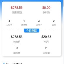 新版跨境电商系统/多语言商城/商家入驻/一键铺货后台下单
